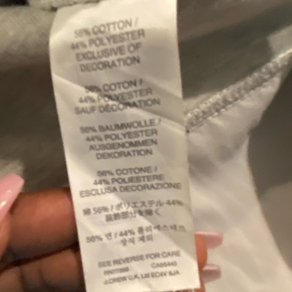 J Crew long sleeve sweatshirt with sequin embellishments, size small - Picture 13 of 16